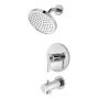 Fullerton Single Handle Tub & Shower Chrome Faucet