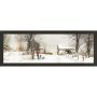 16 x 40 Framed Christmas Print
