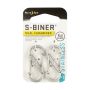 S-biner Dual Carabiner Stainless Steel #1-2/Pack