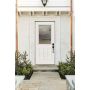 22" X 36" Door Glass Crosswalk Deco