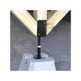 Adjustable Deck Support 44 - Black