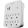 6 Outlet Wall Tap with USB-A and USB-C