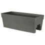 27" Harmony Grey Rail Windowbox