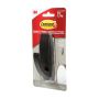 Command™ Large Modern Reflections Metal Hook, Brushed Nickel