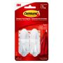 Command Medium Designer Hook, White