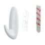 Command™ Medium Designer Hook, White