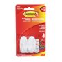 Command™ Small Designer Hook, White