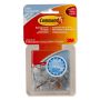 Command Small Wire Hooks Value Pack, Clear