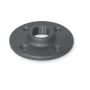 1/2" Fitting Black Iron Floor Flange
