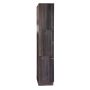 Classic Black Elmwood Linen Tower