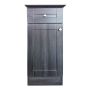 14.5" Black Elmwood Floor Cabinet