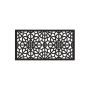 Fretwork Decorative Panel - Black