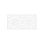 Fretwork Decorative Panel - White
