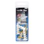 Walldriller #8l Nylon + Brass Screws