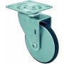 2" Aluminum Swivel Caster Chrome Finish with Pe Tread