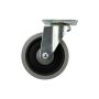 5" Thermoplastic Rubber Swivel Caster with Brake