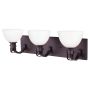 Rowan 3 Light Oil Rubbed Bronze Wall Light