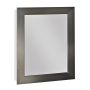 Brushed Nickel Framed Medicine Cabinet