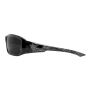 Brazeau Skull - Black and Grey Skull Frame/Smoke Lenses