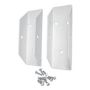 White Aluminum Stair Bracket-2/Pack