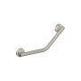 Brushed Nickel 16" Angled Grab Bar