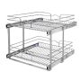 21 Inch Two-tier Pull-Out Baskets Soft Close