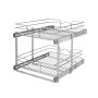 18 Inch Two-tier Pull-Out Baskets Soft Close