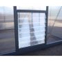 Glory Greenhouse 8' x 16' - Grey Frame - 10 mm Panels