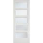 32" x 80" 5-Lite Laminated Interior Door