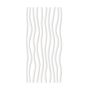 Tuile murale lustrée rectif 12x24 po Modulation Linea blanc