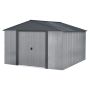 Driftwood Series 10' x 10' Galvanized Shed
