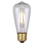 LED Vintage Bulb A E26 Socket, 4W, 320 Lumens, 2200K