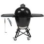 Primo Ceramic Kamado Grill with Cradle & Side Shelves