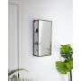 Cubiko Black Mirror and Storage Unit