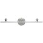Lubik Chrome LED Triple Wall Sconce 25'' G9