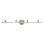 Lubik Chrome Quadriple Wall Sconce 31" G9