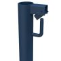 Guard Rail Post with Wedge Clamp Support