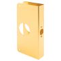 Door Reinforcer 1-3/8"T X 2-3/8"Bs 2-1/8"B Brass N/Recessed