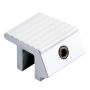 Sliding Window Lock, Tamper Resistant, White Finish