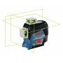 360 Degree Connected Green Beam 3-Plane Line Laser