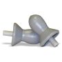 Grey Corded Ear Plug-3/Pack