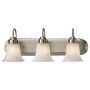 Brushed Nickel Stewart Vanity 3 Light