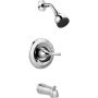 Chrome Principals Single Handle Shower Trim and Valve