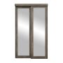 60" X 80" Antique Sliding Mirror Door