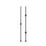 1/2" x 38" Black Knuckle Baluster-2/Pack