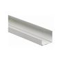 4" Shaftwall Ch Track 10' 25 Gauge