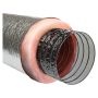 5" x 25" Silver Insulated Air Duct