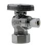 5/8" C x 1/4" C Angel Supply Valve