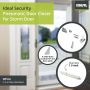 White Heavy Door Closer