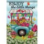 Garden Flag Flower Cart